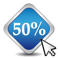 50 PERCENT ICON