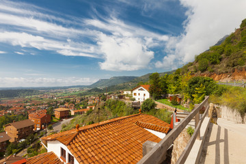 mountain village in  Spain.
