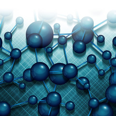 DNA Molecules Background