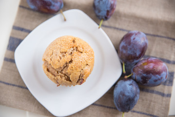 Pflaumen Muffins