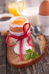 boiled egg for breakfast