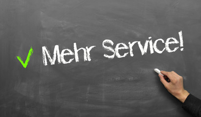 Mehr Service