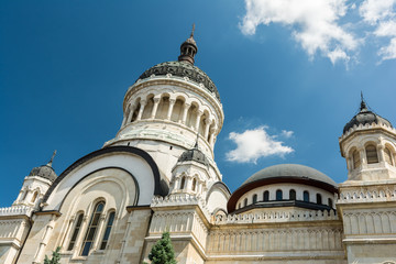 Fototapeta na wymiar The Dormition of the Theotokos Cathedral In Cluj Napoca, Romania