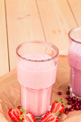 strawberry milkshake