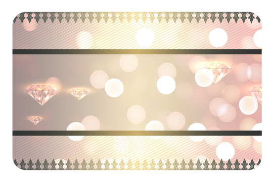 Business card template.