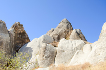 Fototapeta na wymiar Speciel stone formation of cappadocia turkey