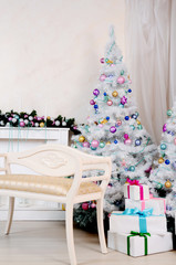 Christmas living room ddecoration