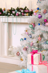 Christmas living room ddecoration