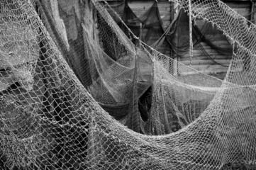 Old fishing nets.