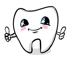 dental design vector. tooth vector