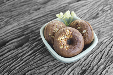 Group of small donuts