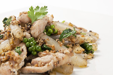 Stir fried Shanghai style noodle