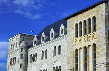 Fototapeta premium Fragment of the Imperial Castle in Poznan.