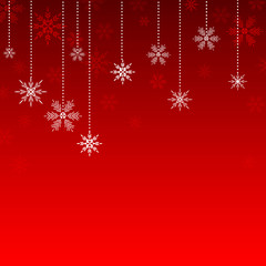 snow crystals background