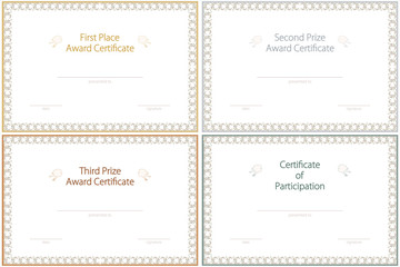 Award Template Set