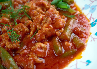 kıymalı fasulye
