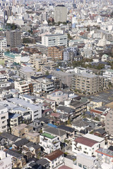 Obraz premium 文京シビックセンターからの展望