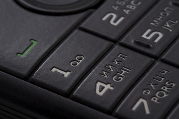 Obraz premium keypad of a cellphone