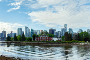 Skyline Vancouver in the morning