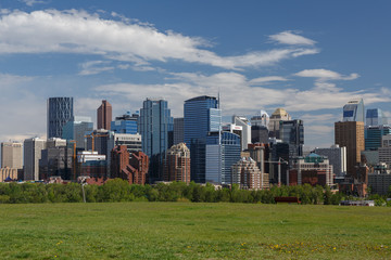 Obraz premium Skyline Calgary Canada