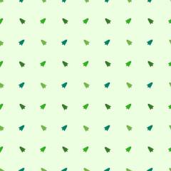 vector seamless background with spruce