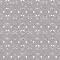 Christmas seamless pattern simple vector