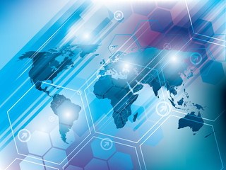 Abstract technology background