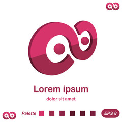 Infinity concept of logo