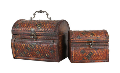 Decorative wooden crates