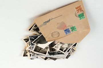 Alter Brief um 1900 mit Bildern