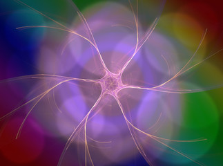 Nebular effects generated texture