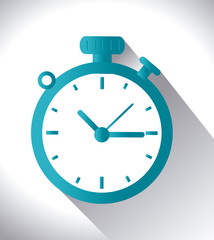 Time design over white background vector illustration