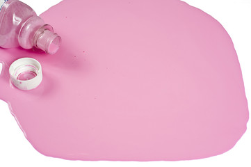 Spilled Pepto Background