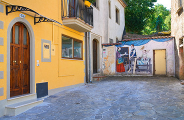 Alleyway. Satriano di Lucania. Italy.