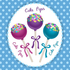 Cake Pops trio - 74096221