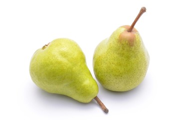 Pears isolated on white background