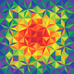 mosaic background - vector illustration