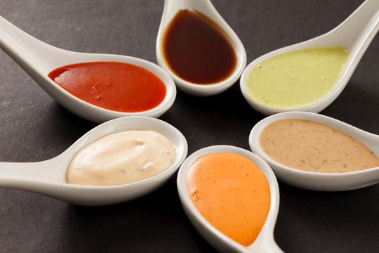 different kinds of sauce