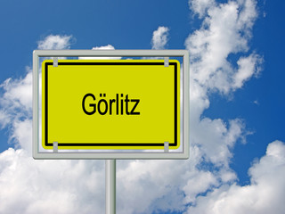 Görlitz - Ortsschild