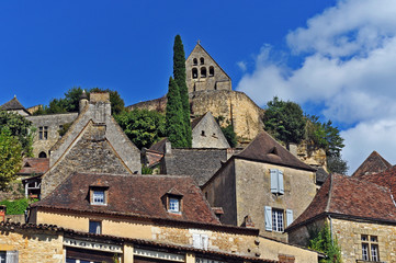 Fototapeta premium Il villaggio di Beynac, Dordogna - Aquitania