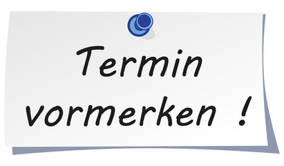 termin vormerken 0212