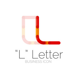 Minimal font or letter logo design
