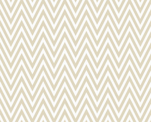 Beige and White Zigzag Textured Fabric Repeat Pattern Background