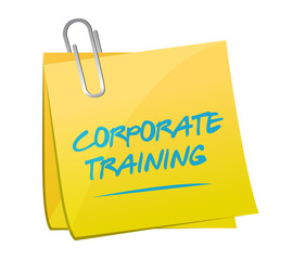 corporate training memo post illustration