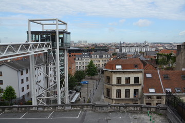 Fototapeta premium Skyline of Brussels, Belgium