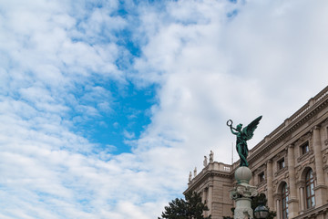 Statue on the Maria Theresien Platz, Vienna