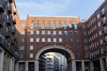 Building in the center of Budapest