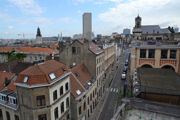 Skyline of Brussels, Belgium
