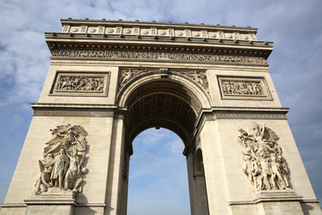 Fototapeta na wymiar Arc de Triomphe. Paris