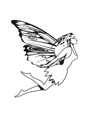 Fee romantik Flügel elfe